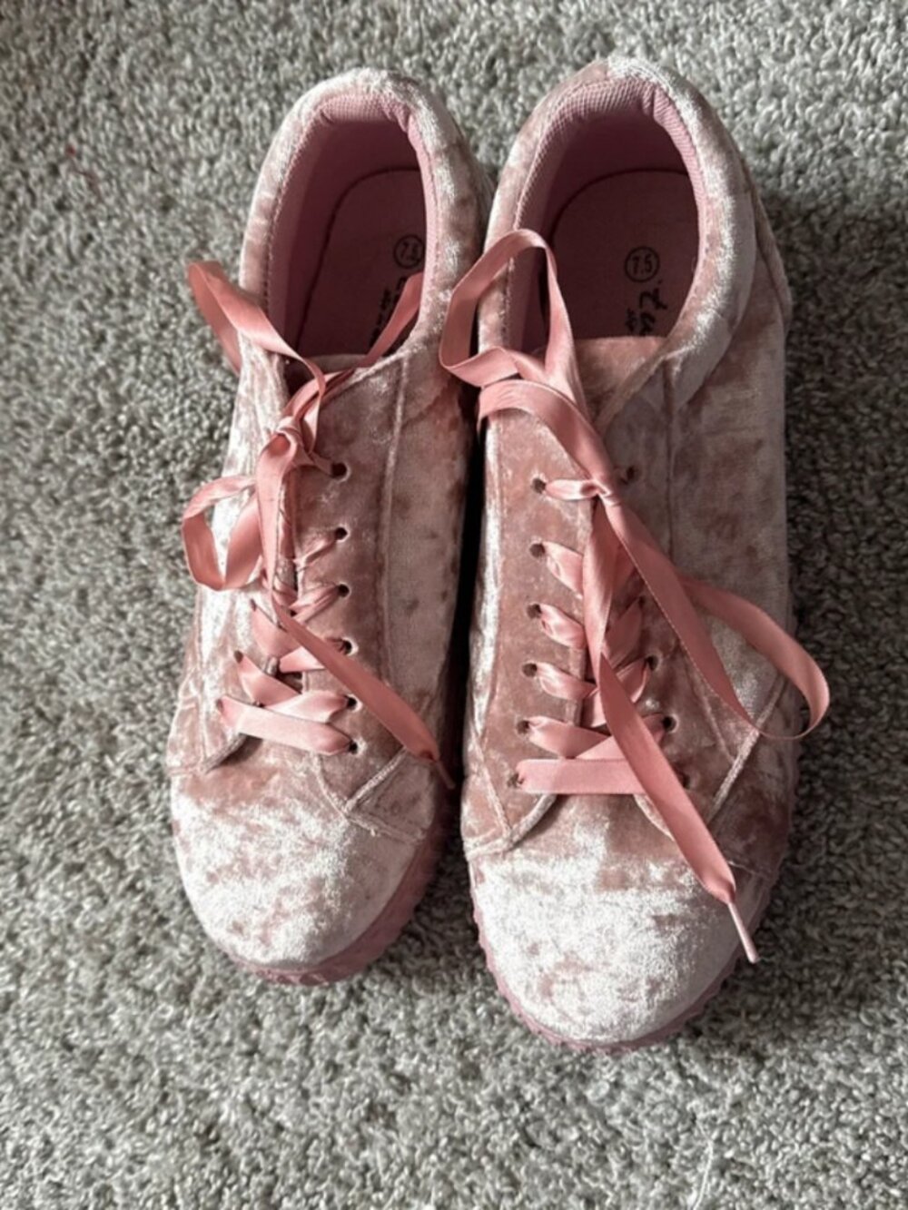 pink twister shoes.